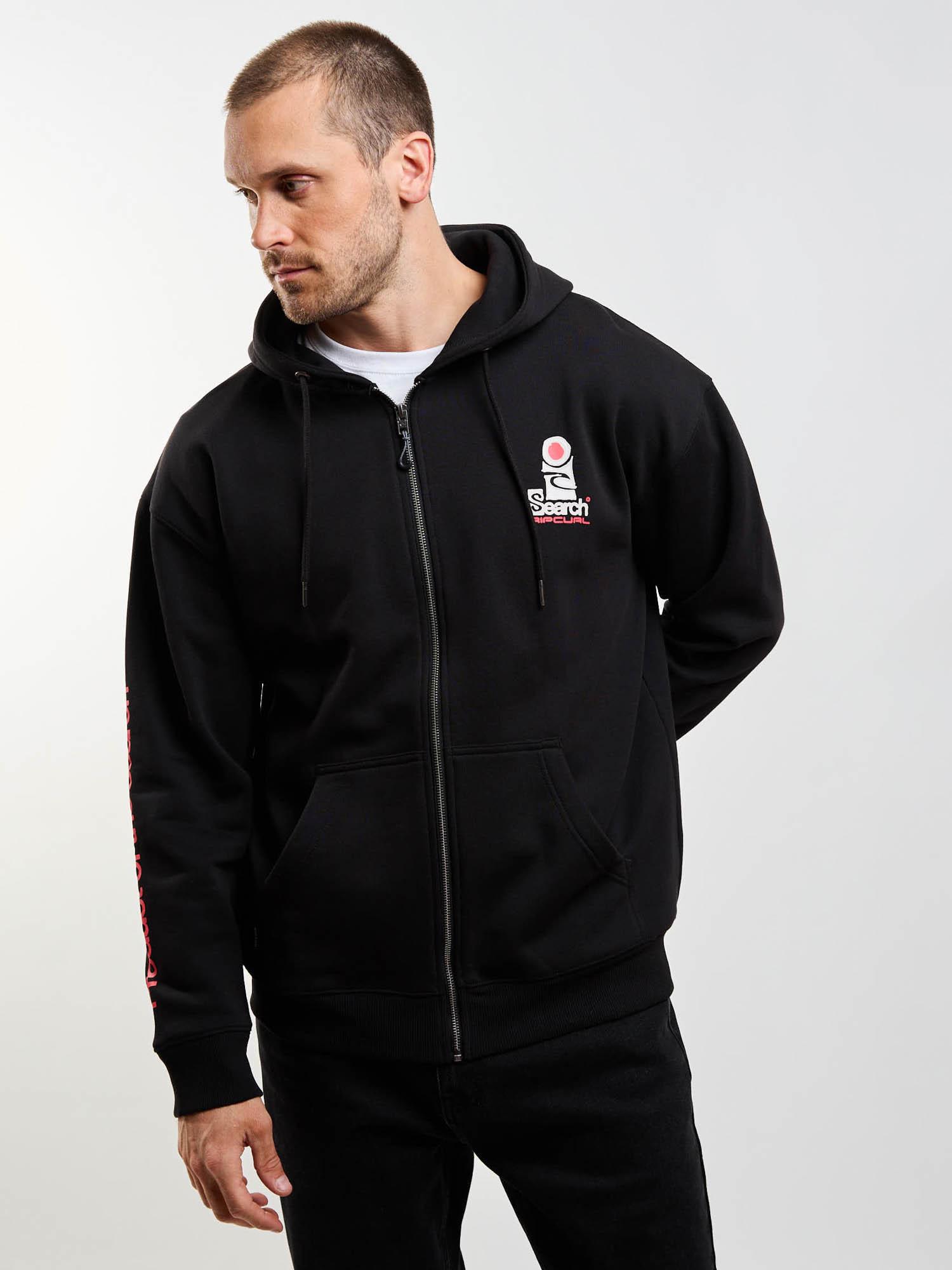 POLERON FZ ALBATROS NEGRO HOMBRE RIP CURL - 5