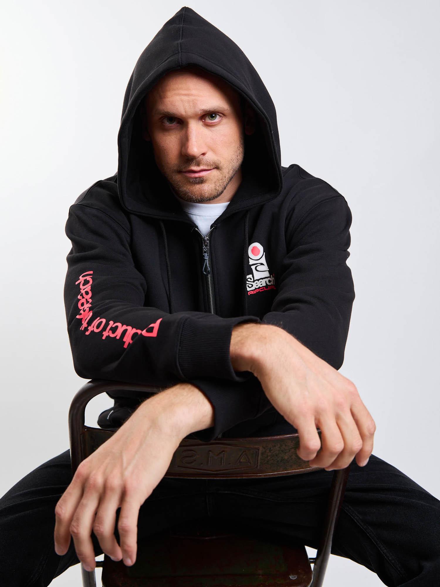 POLERON FZ ALBATROS NEGRO HOMBRE RIP CURL - 6