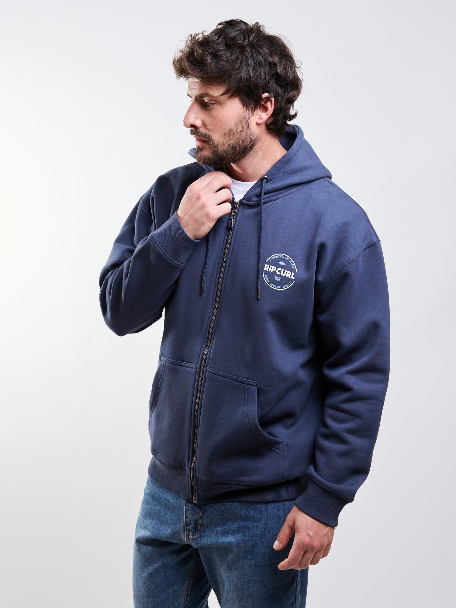 POLERON FZ ALPHA AZUL HOMBRE RIP CURL - 6