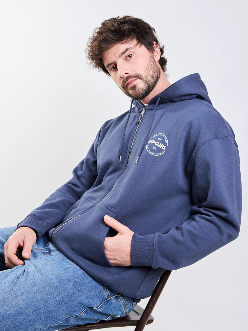 POLERON FZ ALPHA AZUL HOMBRE RIP CURL - 7