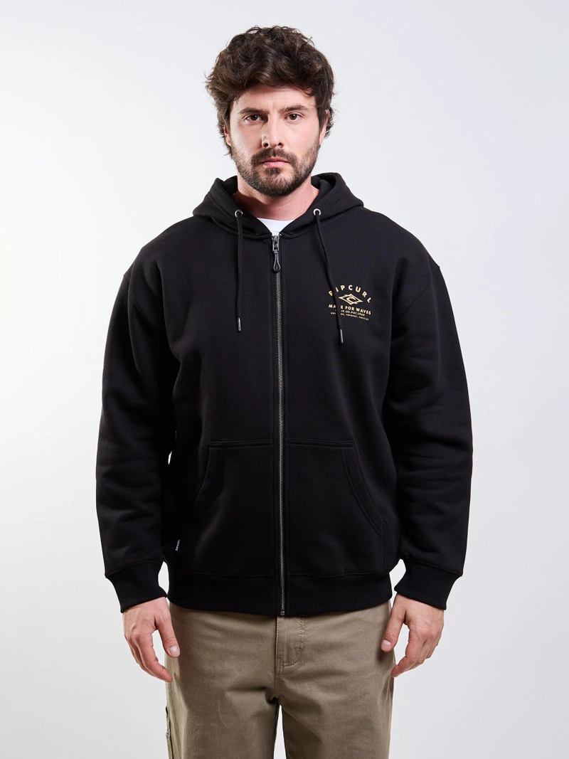 POLERON FZ TORQUE NEGRO HOMBRE RIP CURL - 1