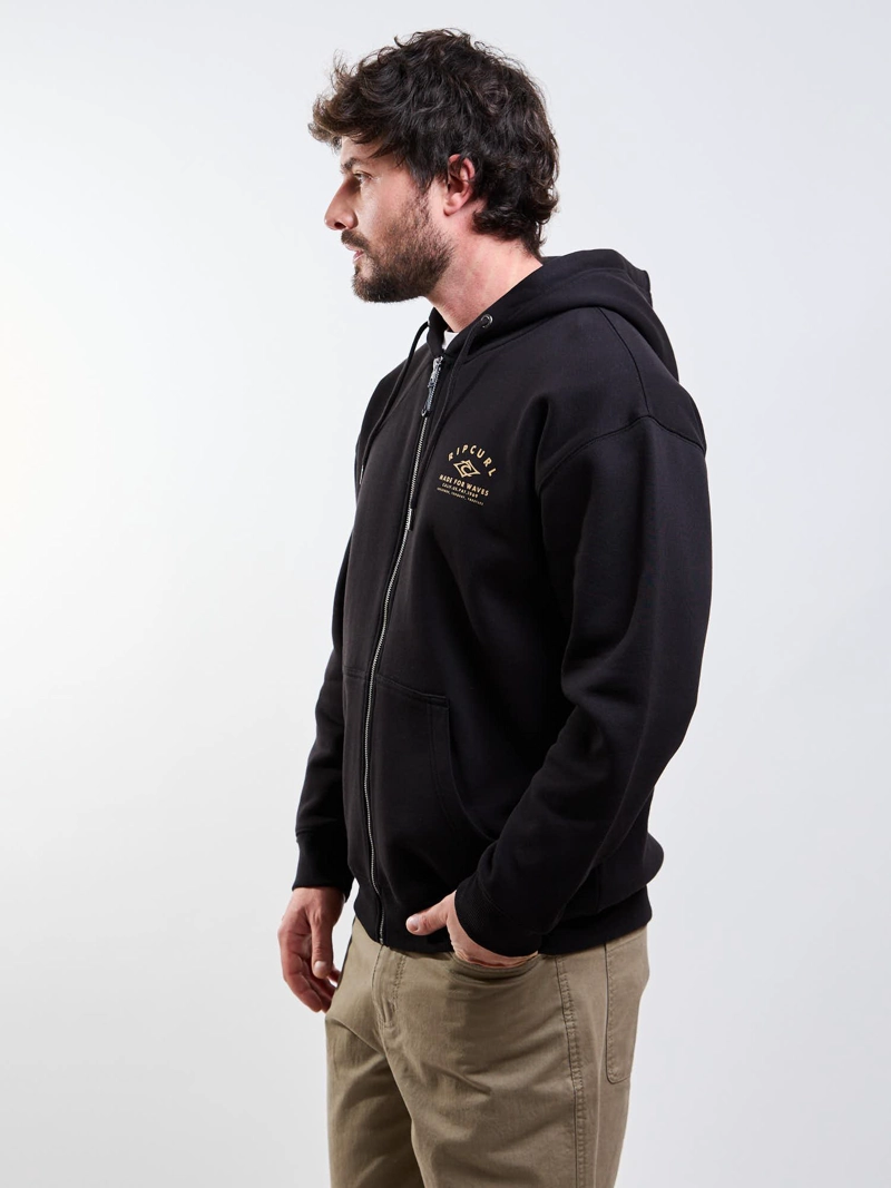 POLERON FZ TORQUE NEGRO HOMBRE RIP CURL - 3