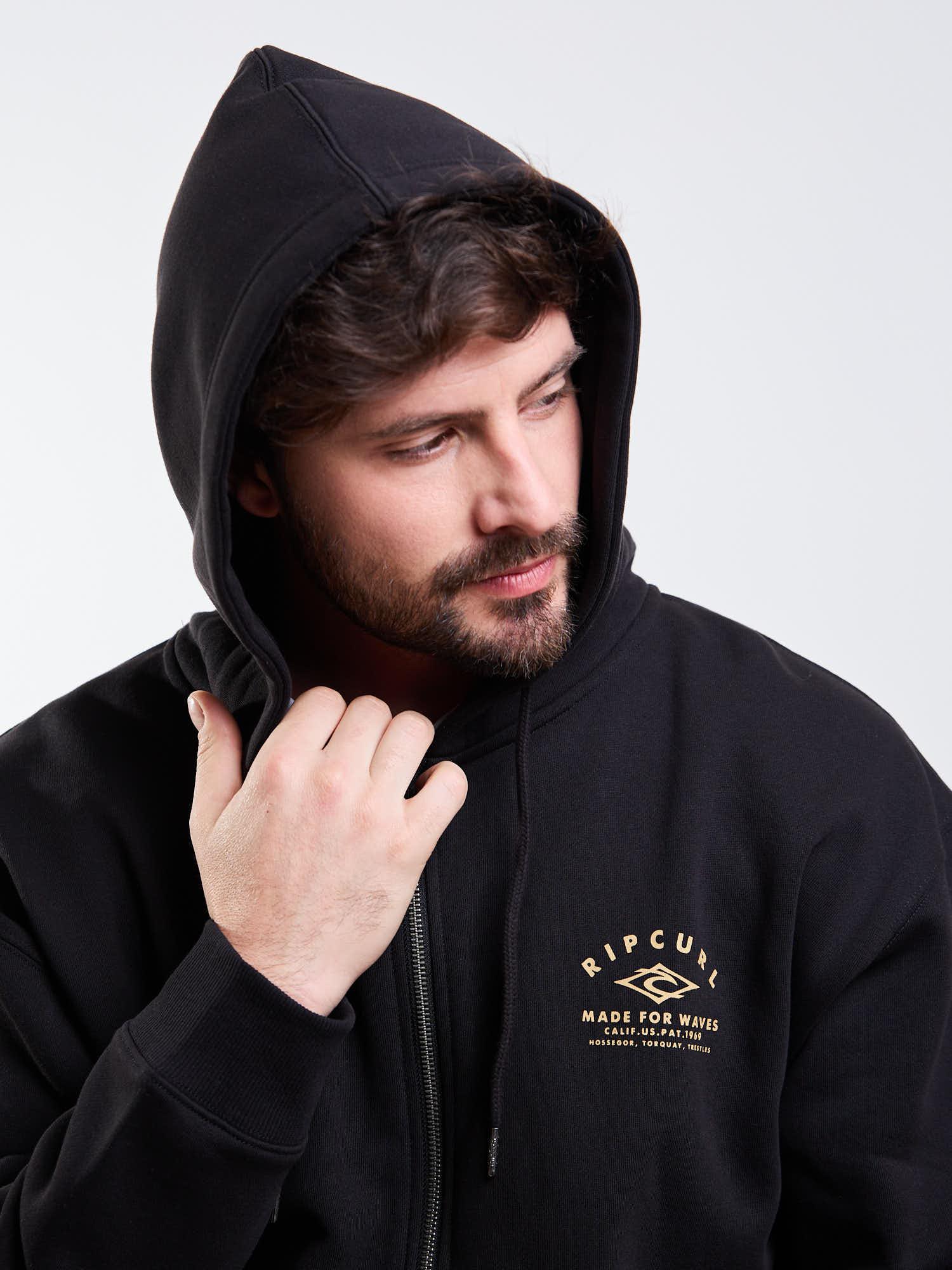 POLERON FZ TORQUE NEGRO HOMBRE RIP CURL - 5