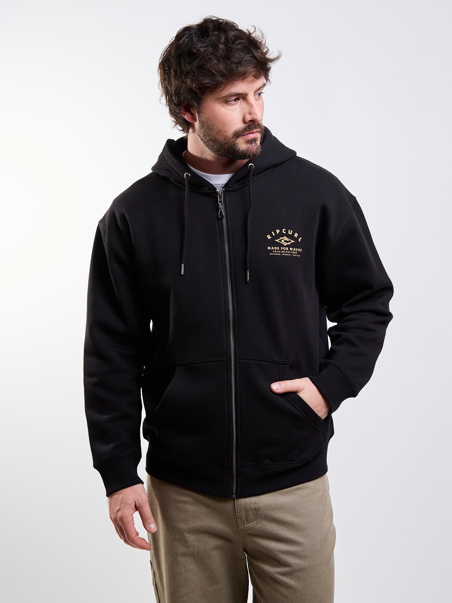 POLERON FZ TORQUE NEGRO HOMBRE RIP CURL - 6