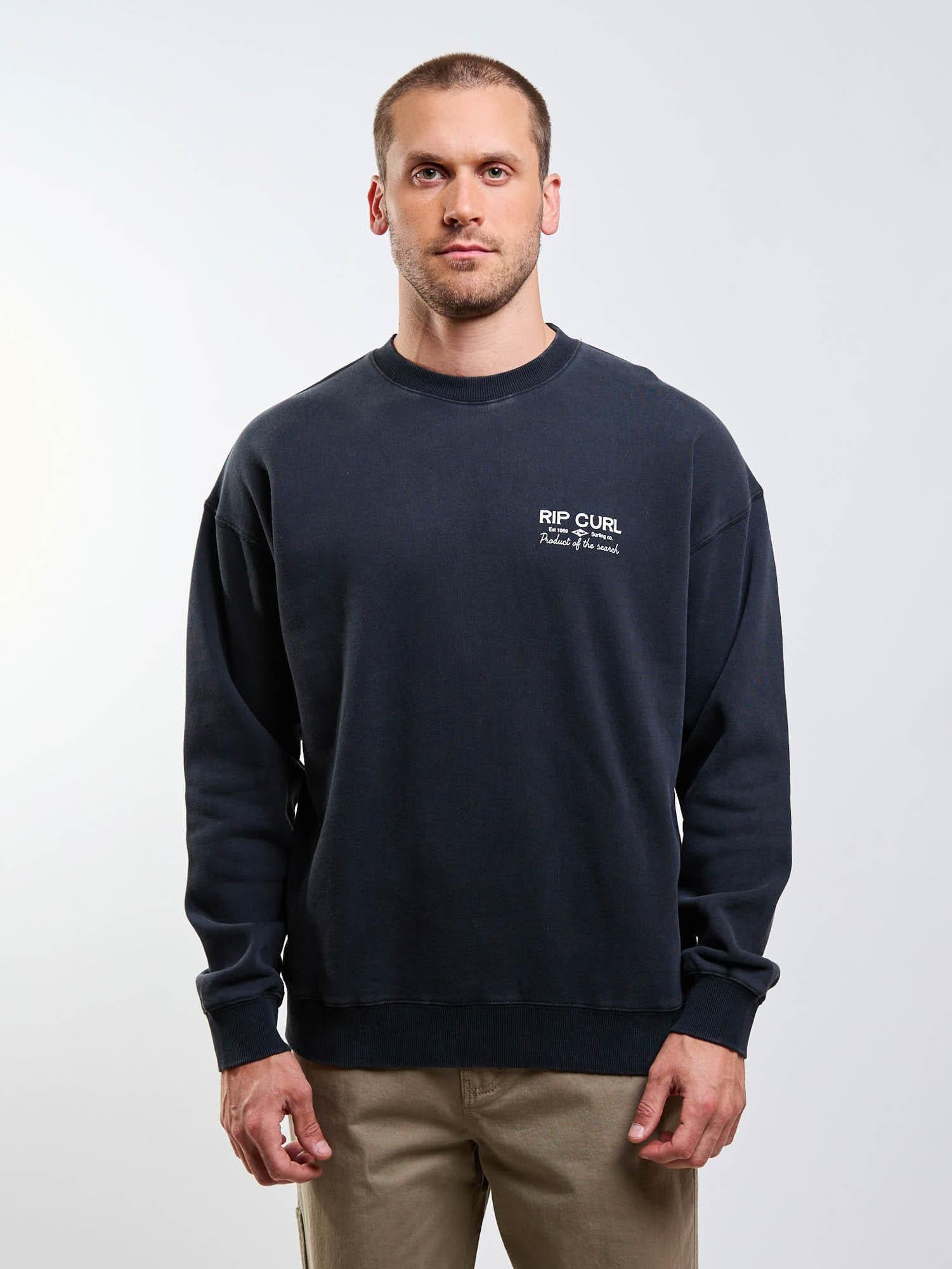 POLERON CR KRAKEN NEGRO HOMBRE RIP CURL - 1