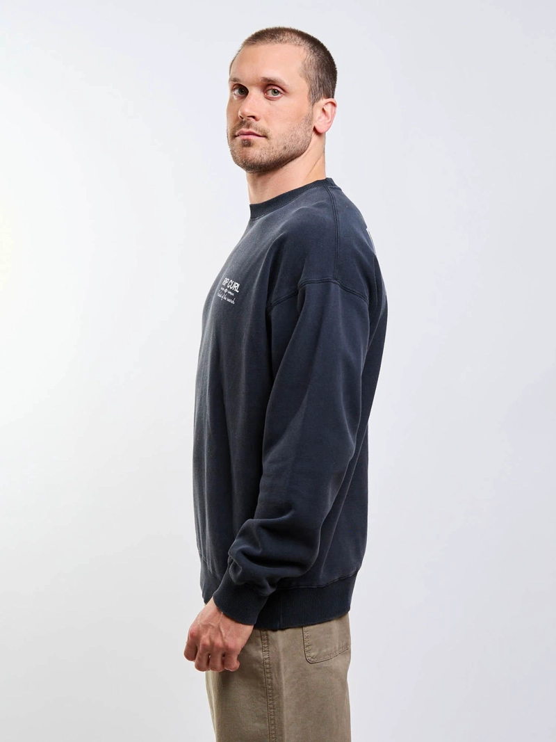 POLERON CR KRAKEN NEGRO HOMBRE RIP CURL - 3