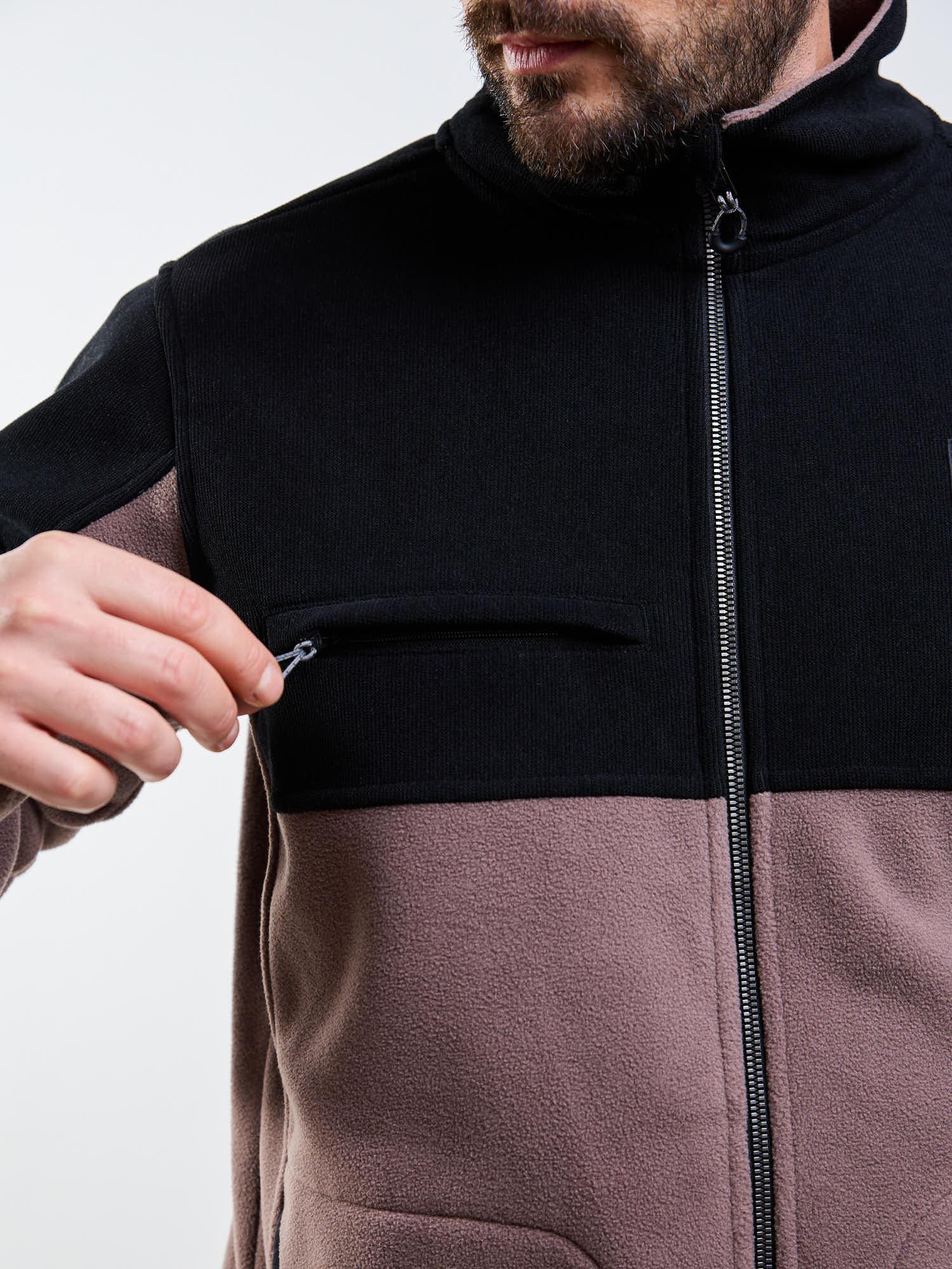POLERON POLAR MARINA CAFE  HOMBRE RIP CURL - 4