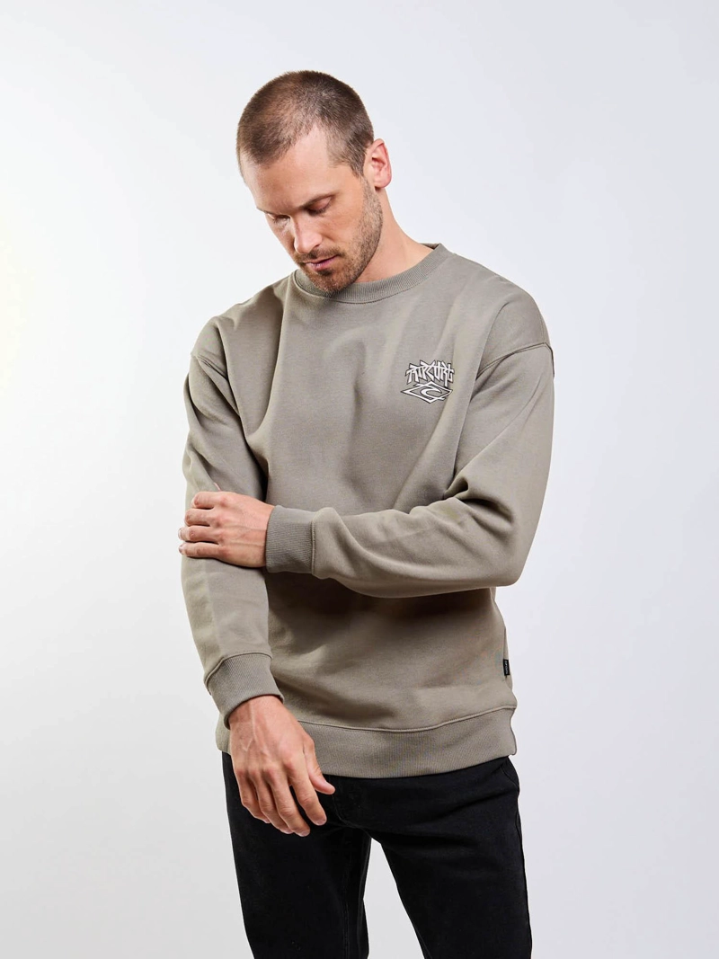 POLERON CR NEPTUNO VERDE HOMBRE RIP CURL - 1