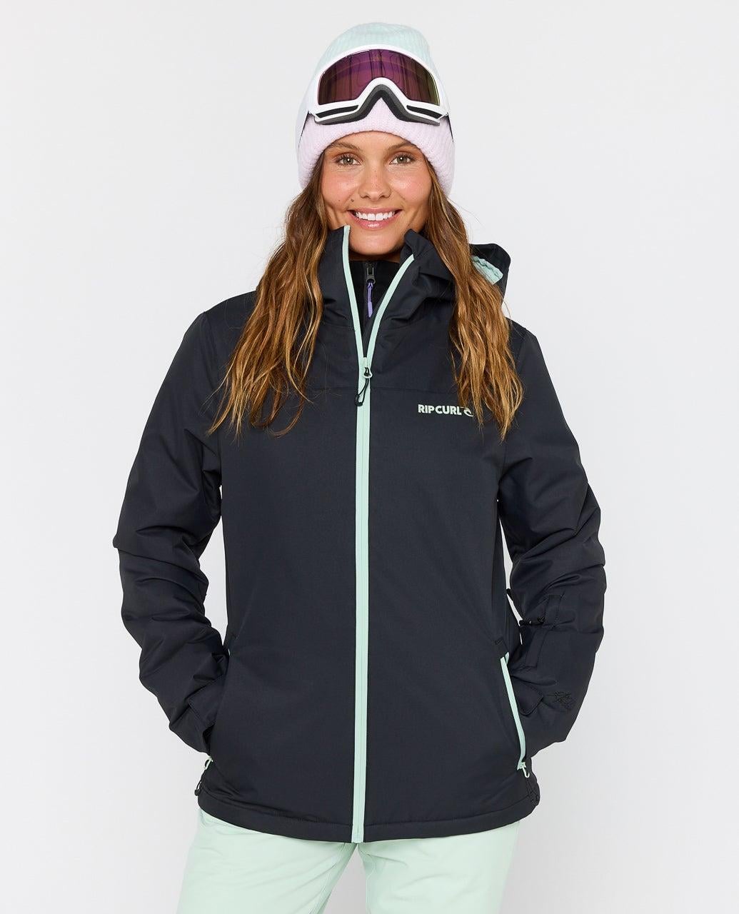 PARKA SNOW BETTY NEGRO MUJER RIP CURL - 1