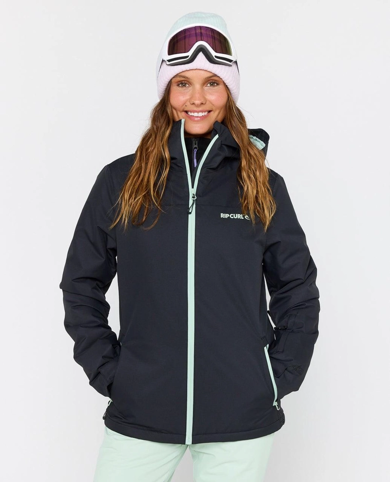 PARKA SNOW BETTY NEGRO MUJER RIP CURL - 1