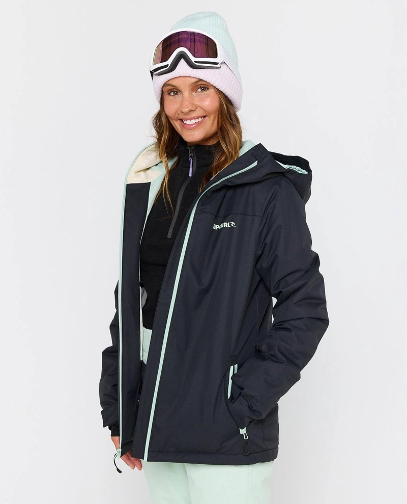 PARKA SNOW BETTY NEGRO MUJER RIP CURL - 2