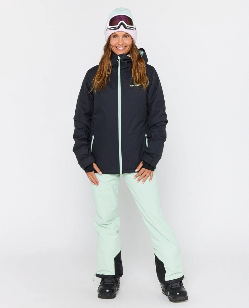 PARKA SNOW BETTY NEGRO MUJER RIP CURL - 4