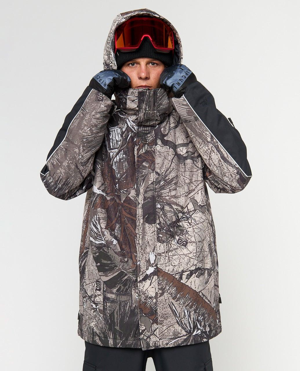 PARKA SNOW RIDER VERDE HOMBRE RIP CURL - 1