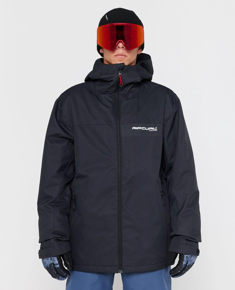 PARKA SNOW NOTCH NEGRO HOMBRE RIP CURL - 1