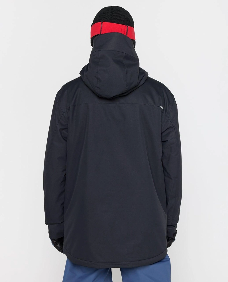 PARKA SNOW NOTCH NEGRO HOMBRE RIP CURL - 3