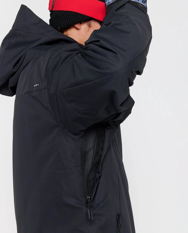 PARKA SNOW NOTCH NEGRO HOMBRE RIP CURL - 6