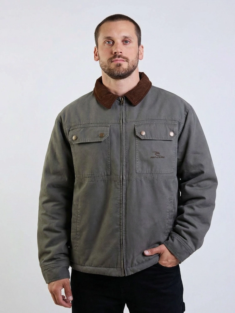 CHAQUETA WAVE VERDE HOMBRE RIP CURL - 1