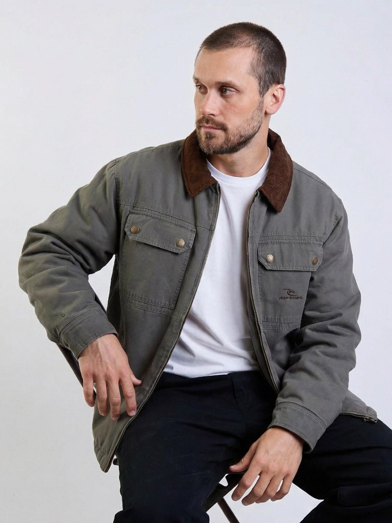CHAQUETA WAVE VERDE HOMBRE RIP CURL - 6