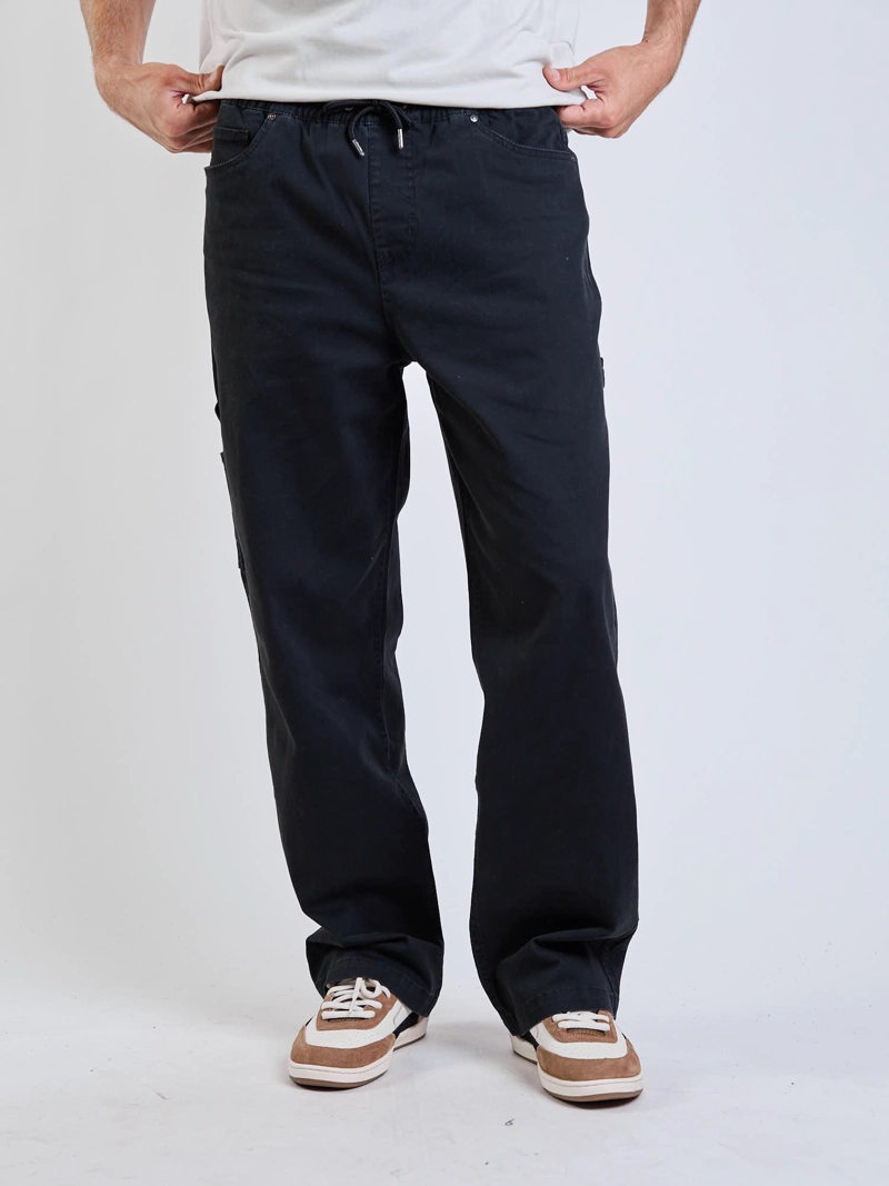 PANTALON SWELL NEGRO HOMBRE RIP CURL - 4