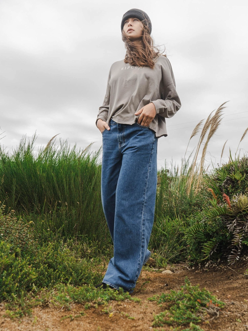 PANTALON DRIFT AZUL MUJER RIP CURL - 2