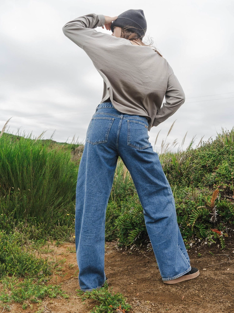 PANTALON DRIFT AZUL MUJER RIP CURL - 3