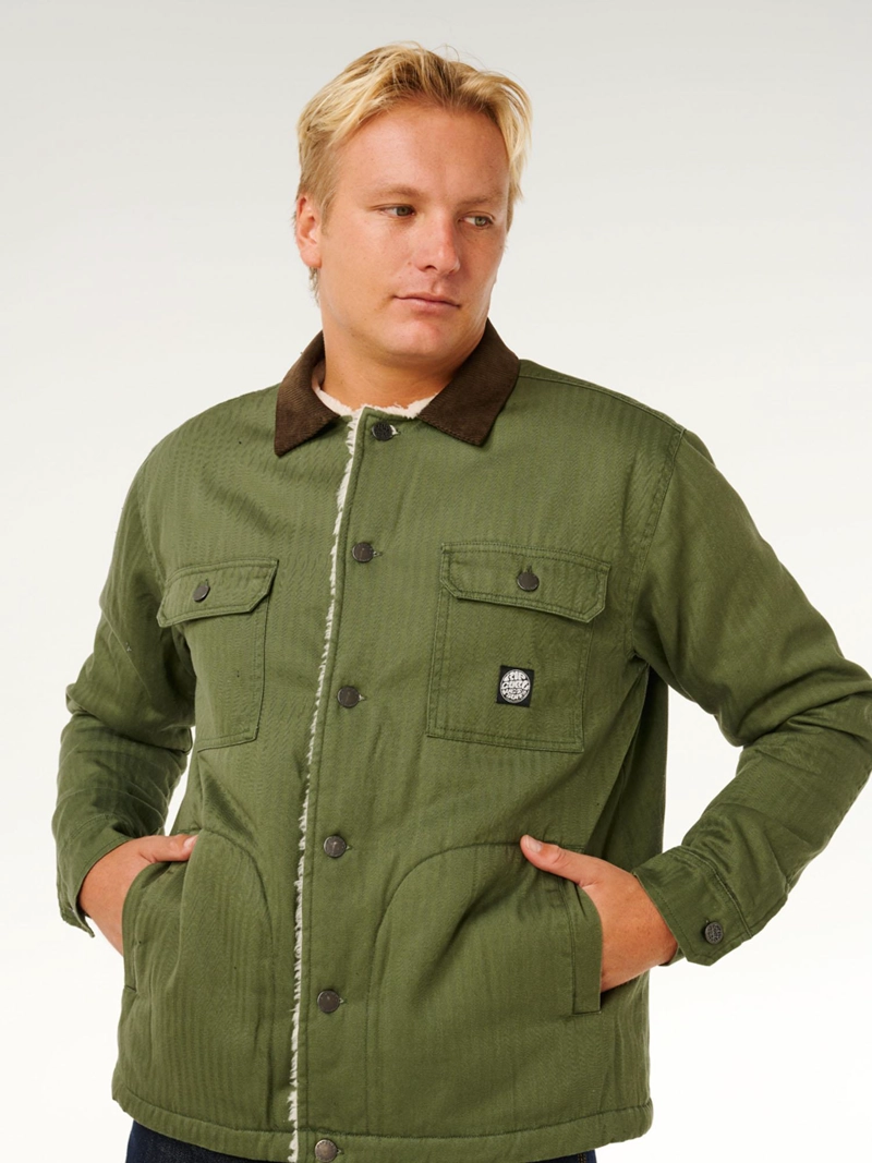 CHAQUETA DRIFT VERDE HOMBRE RIP CURL - 1