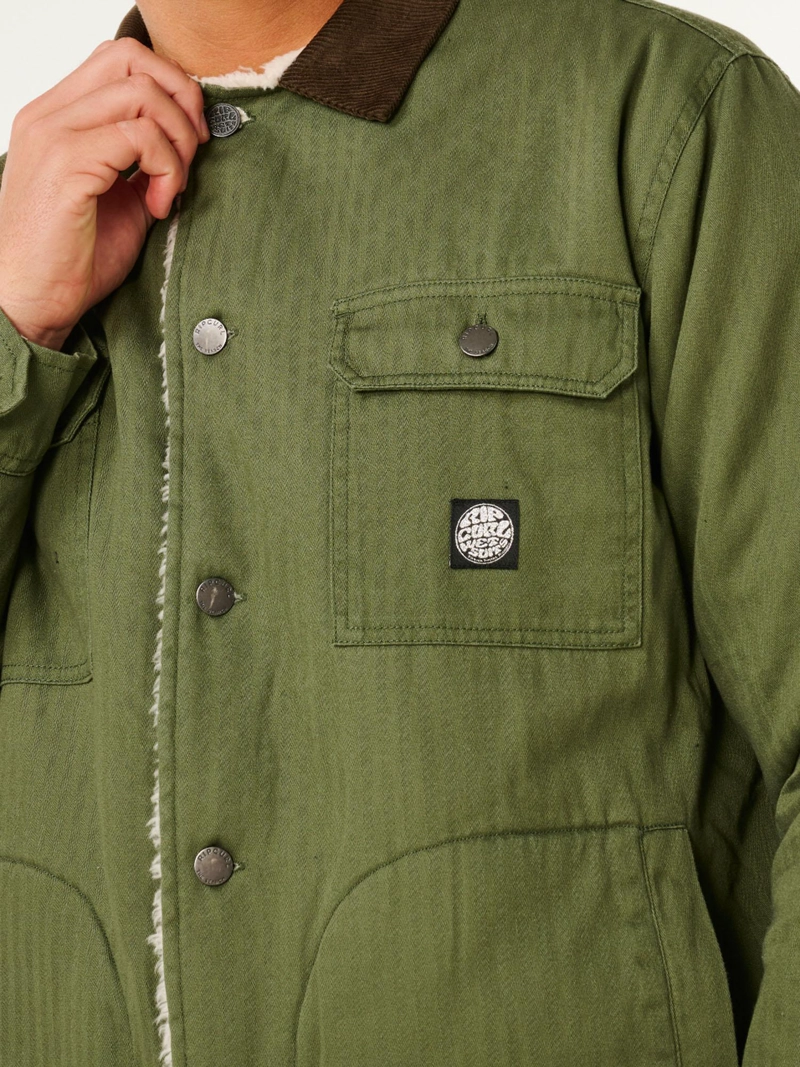 CHAQUETA DRIFT VERDE HOMBRE RIP CURL - 4