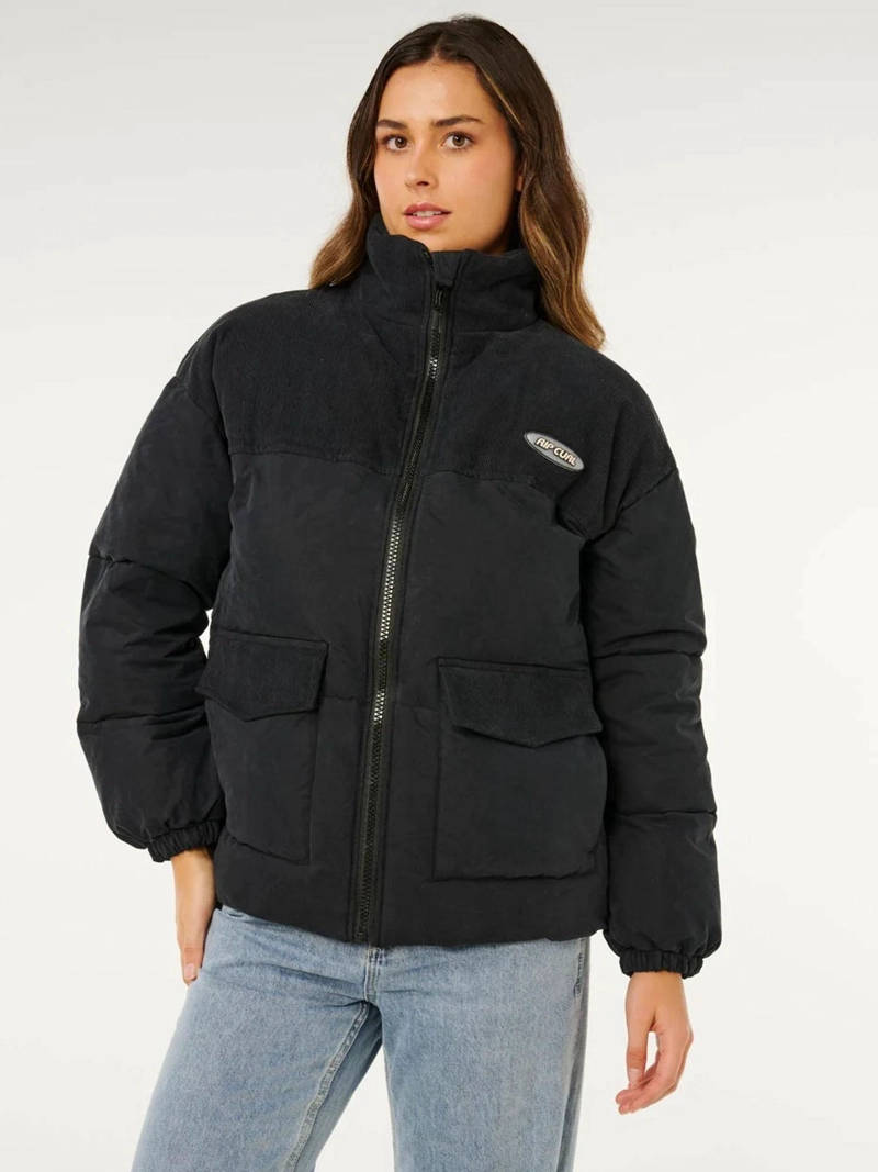 CHAQUETA TIDE NEGRO MUJER RIP CURL - 1