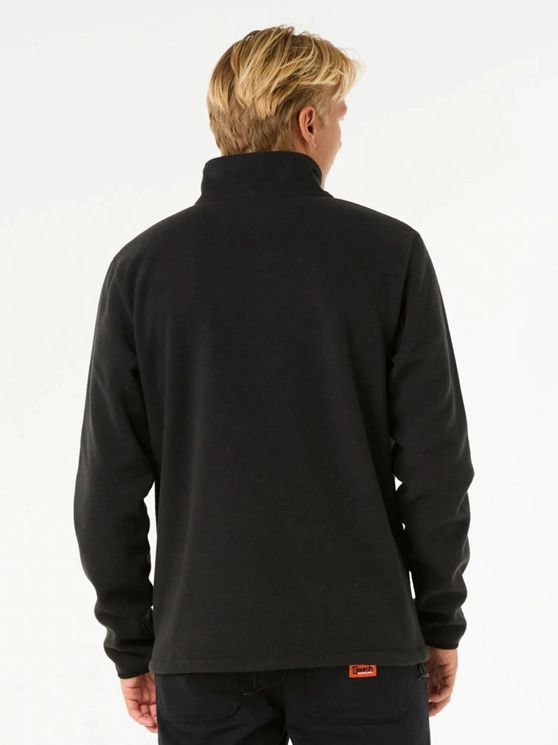 POLERON POLAR BRAVA NEGRO HOMBRE RIP CURL - 1