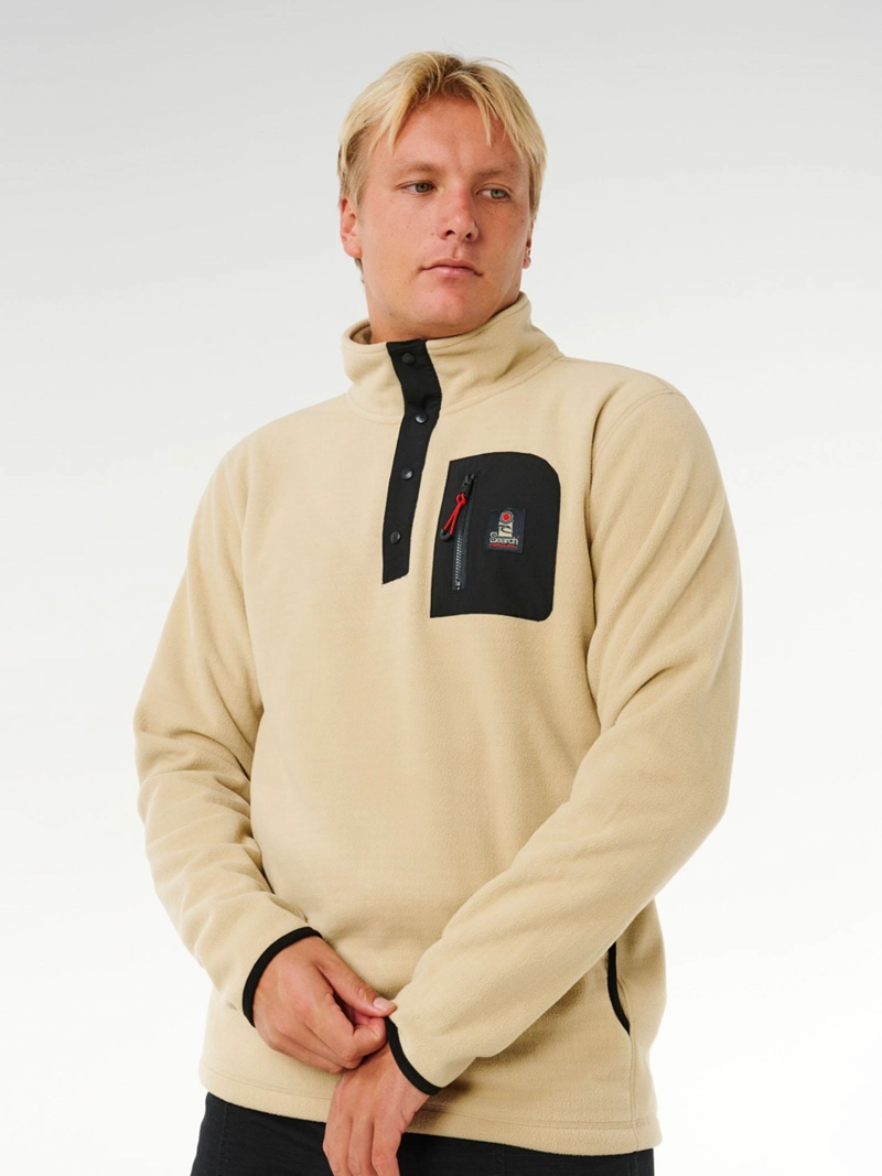 POLERON POLAR AUSTRAL BEIGE HOMBRE RIP CURL - 1
