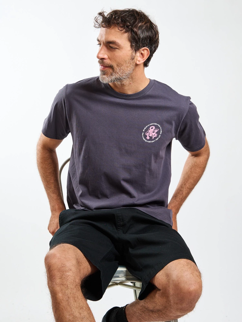 POLERA MC COVE GRIS HOMBRE RIP CURL - 1