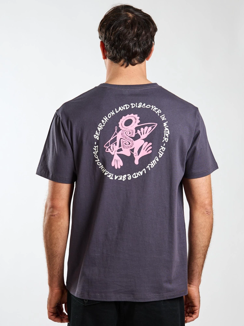 POLERA MC COVE GRIS HOMBRE RIP CURL - 3