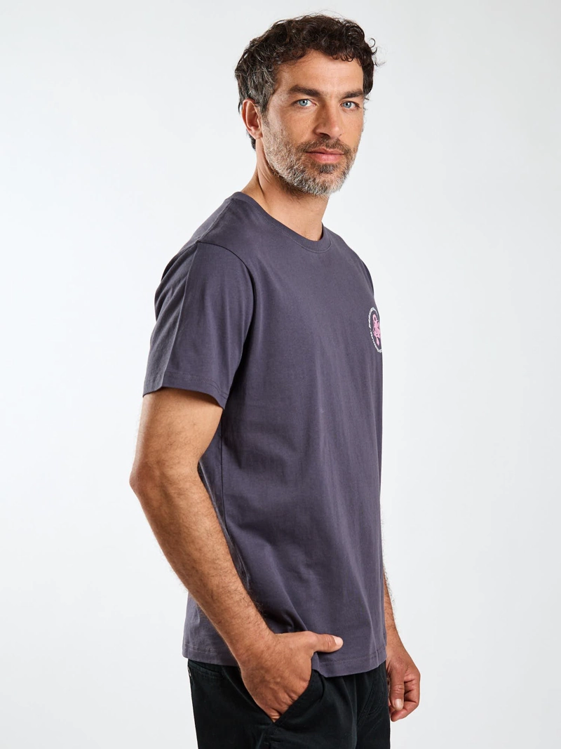 POLERA MC COVE GRIS HOMBRE RIP CURL - 4