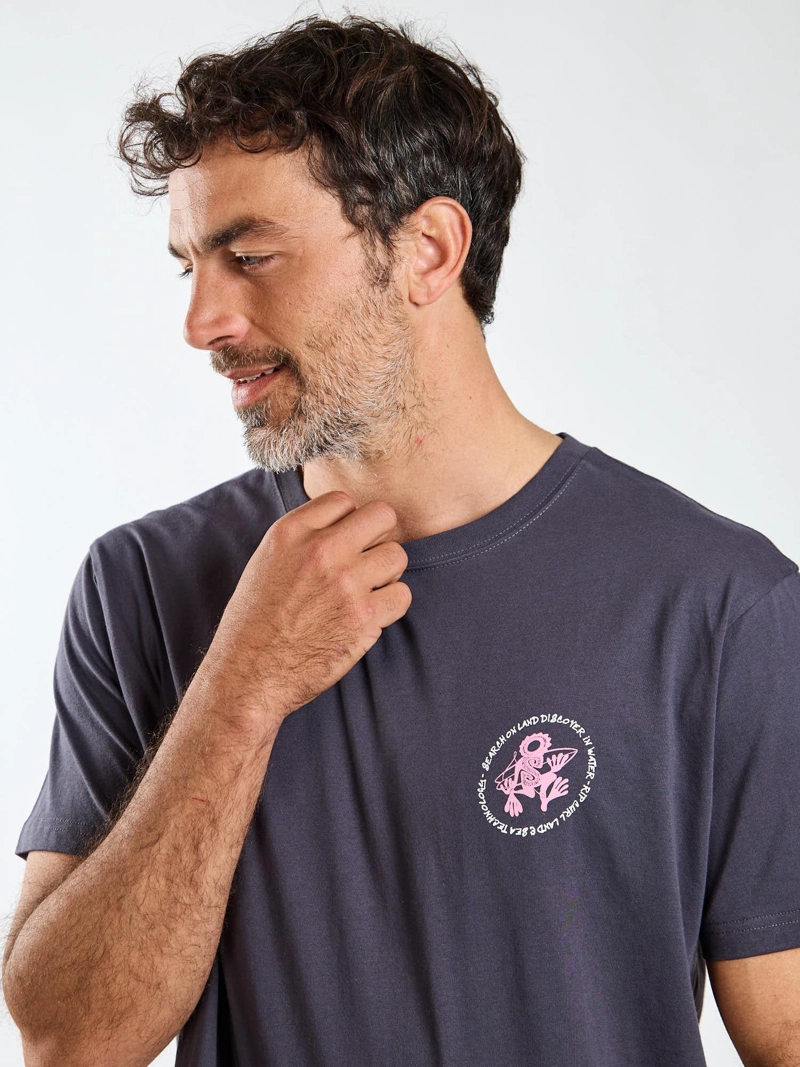 POLERA MC COVE GRIS HOMBRE RIP CURL - 6
