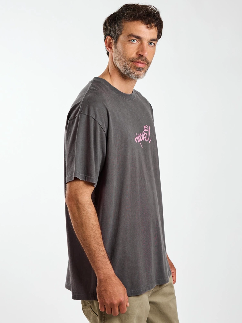 POLERA MC OVERSIZE ESCAPE GRIS HOMBRE RIP CURL - 5