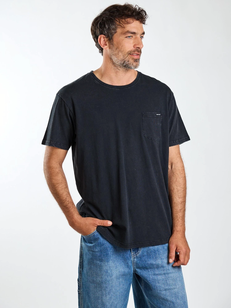 POLERA MC BREEZE NEGRO HOMBRE RIP CURL - 1