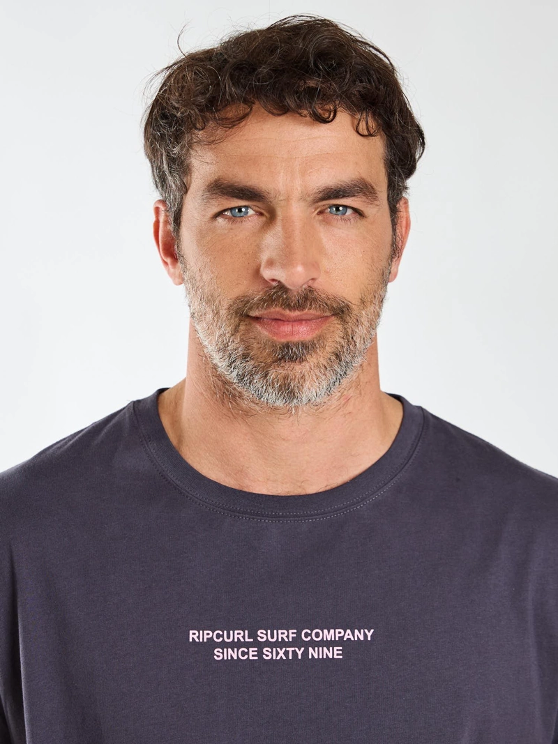 POLERA MC HORIZON GRIS HOMBRE RIP CURL - 5