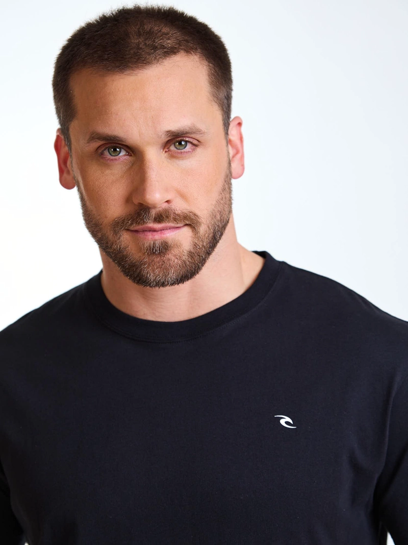 POLERA MC OCEAN NEGRO HOMBRE RIP CURL - 5
