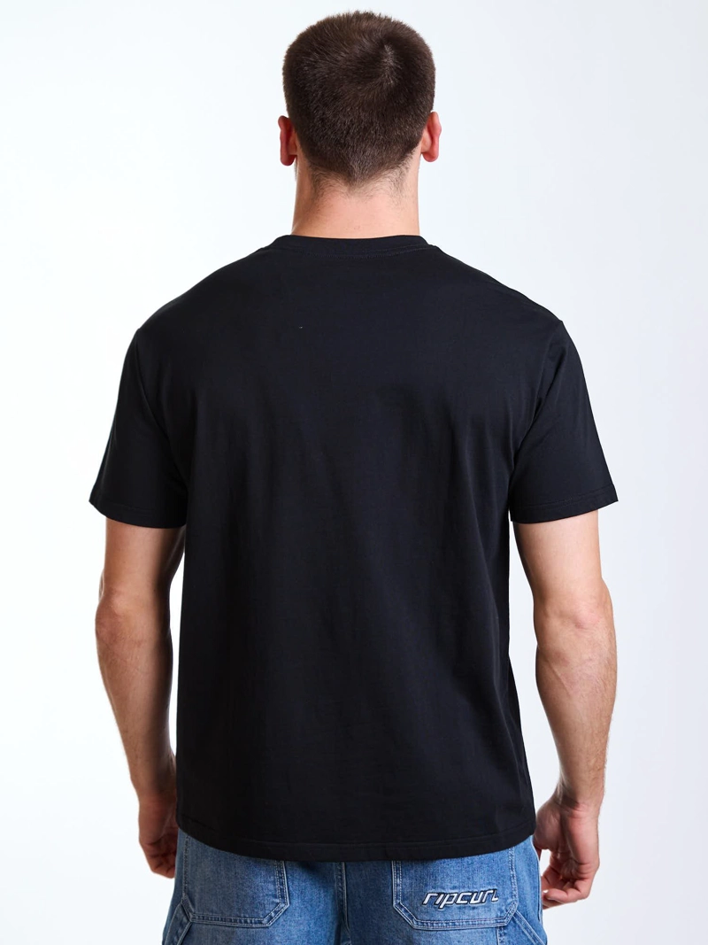 POLERA MC DRIFT NEGRO HOMBRE RIP CURL - 3