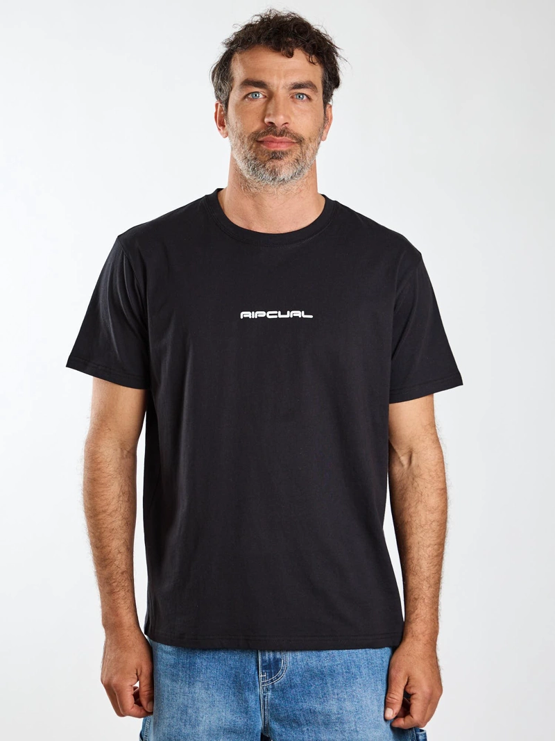 POLERA MC DUNE NEGRO HOMBRE RIP CURL - 2