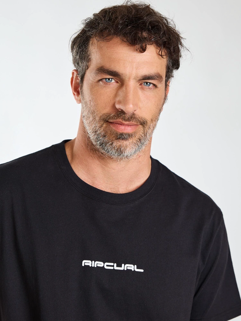 POLERA MC DUNE NEGRO HOMBRE RIP CURL - 6