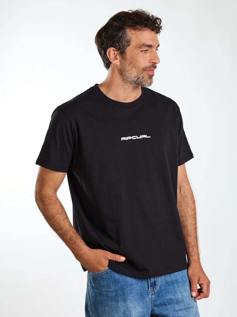 POLERA MC DUNE NEGRO HOMBRE RIP CURL - 8