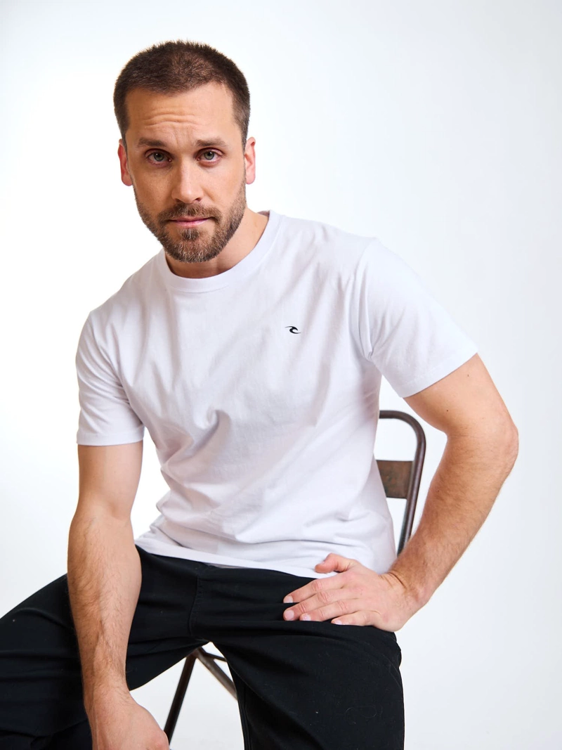 POLERA MC OCEAN BLANCO HOMBRE RIP CURL - 1