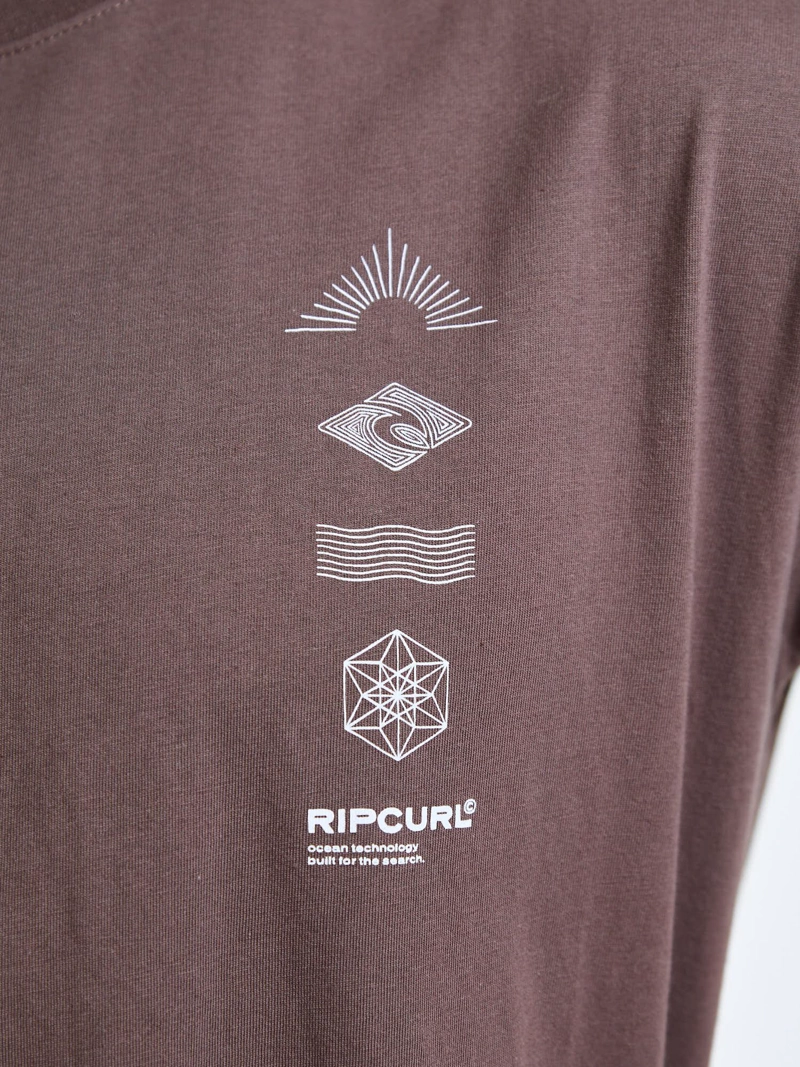 POLERA MC BOXY CORAL BEIGE HOMBRE RIP CURL - 8