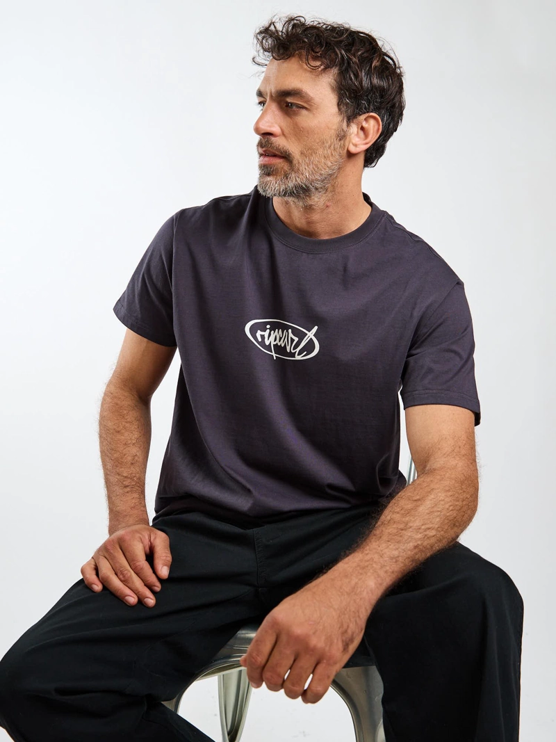 POLERA MC FLOW GRIS HOMBRE RIP CURL - 1