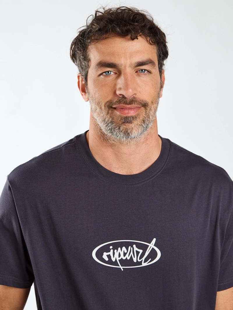 POLERA MC FLOW GRIS HOMBRE RIP CURL - 6