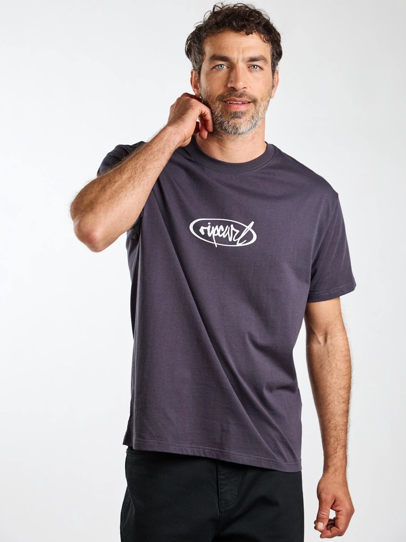 POLERA MC FLOW GRIS HOMBRE RIP CURL - 7