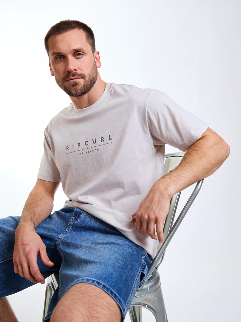 POLERA MC DRIFT BEIGE HOMBRE RIP CURL - 2