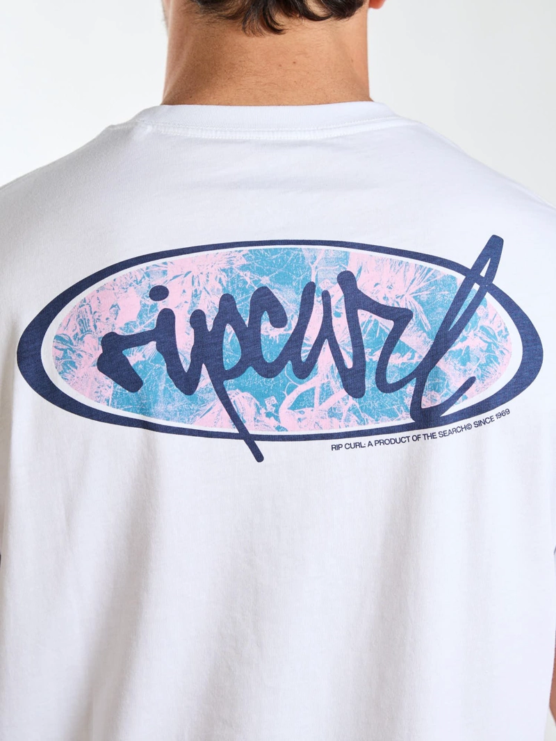 POLERA MC FLOW BLANCO HOMBRE RIP CURL - 5