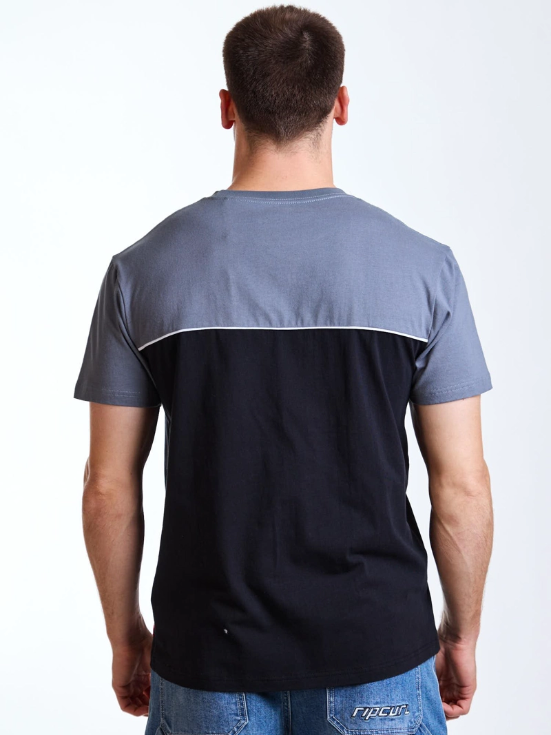POLERA MC SALT GRIS HOMBRE RIP CURL - 3